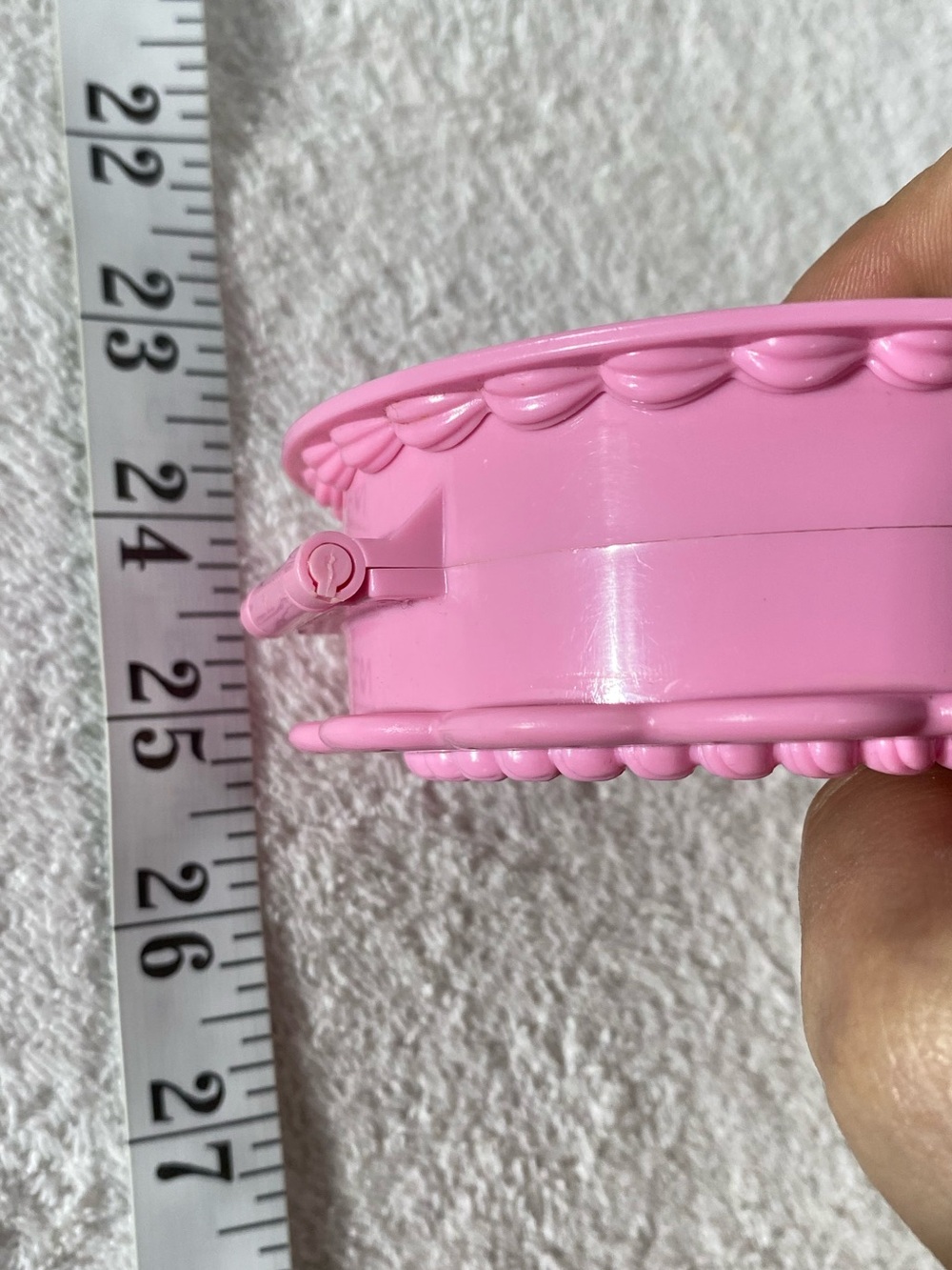 Vintage 1994 Polly Pocket Birthday Surprise Cake Compact ONLY Great Logo Hinge - Picture 15 of 16